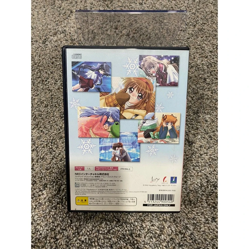 Video Game Kanon NTSC-J PS2 PlayStation 2 Japanese Import Excellent